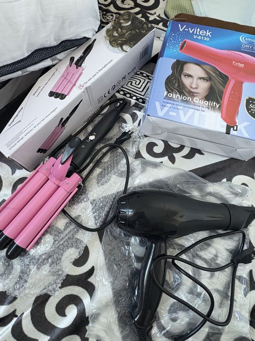 Плойка волновая и фень