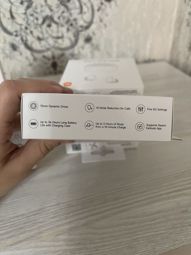 Новый. Redmi buds 6 play global год гарантия