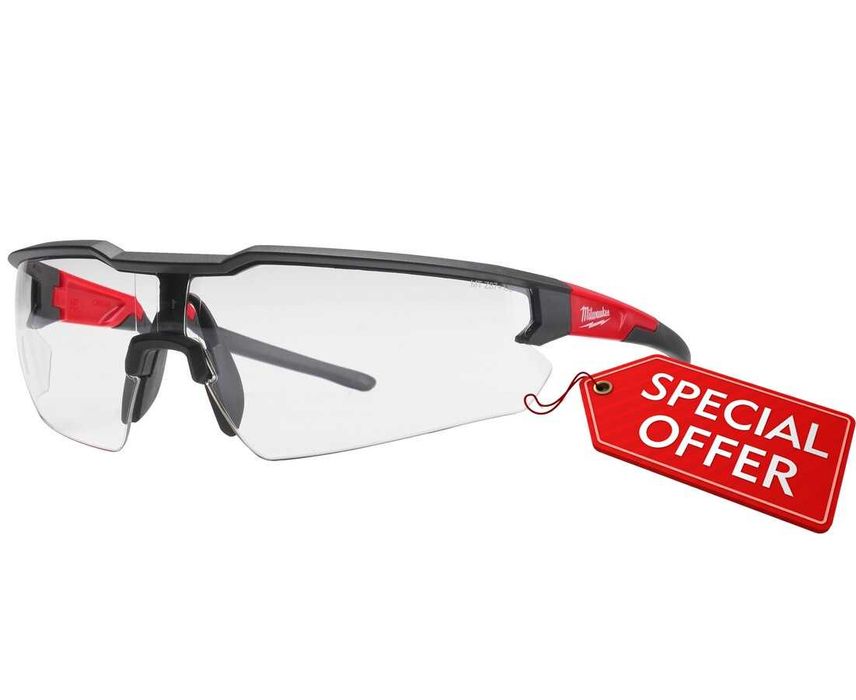 Промоция!Предпазни очила прозрачни CLEAR Milwaukee