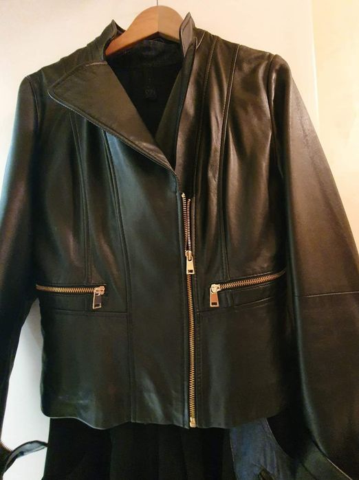 Кожено яке, естествена кожа