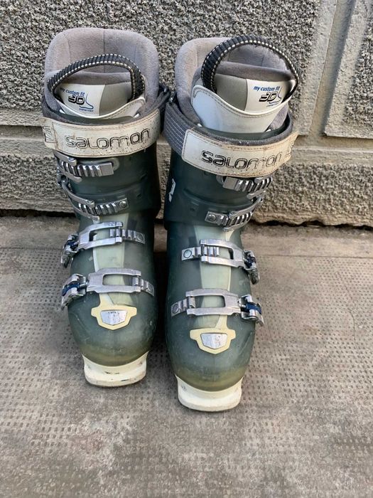 Clapari  schi salomon X-Pro marimi EUR:40 si 41 Mondo:26 si 26.5 306mm