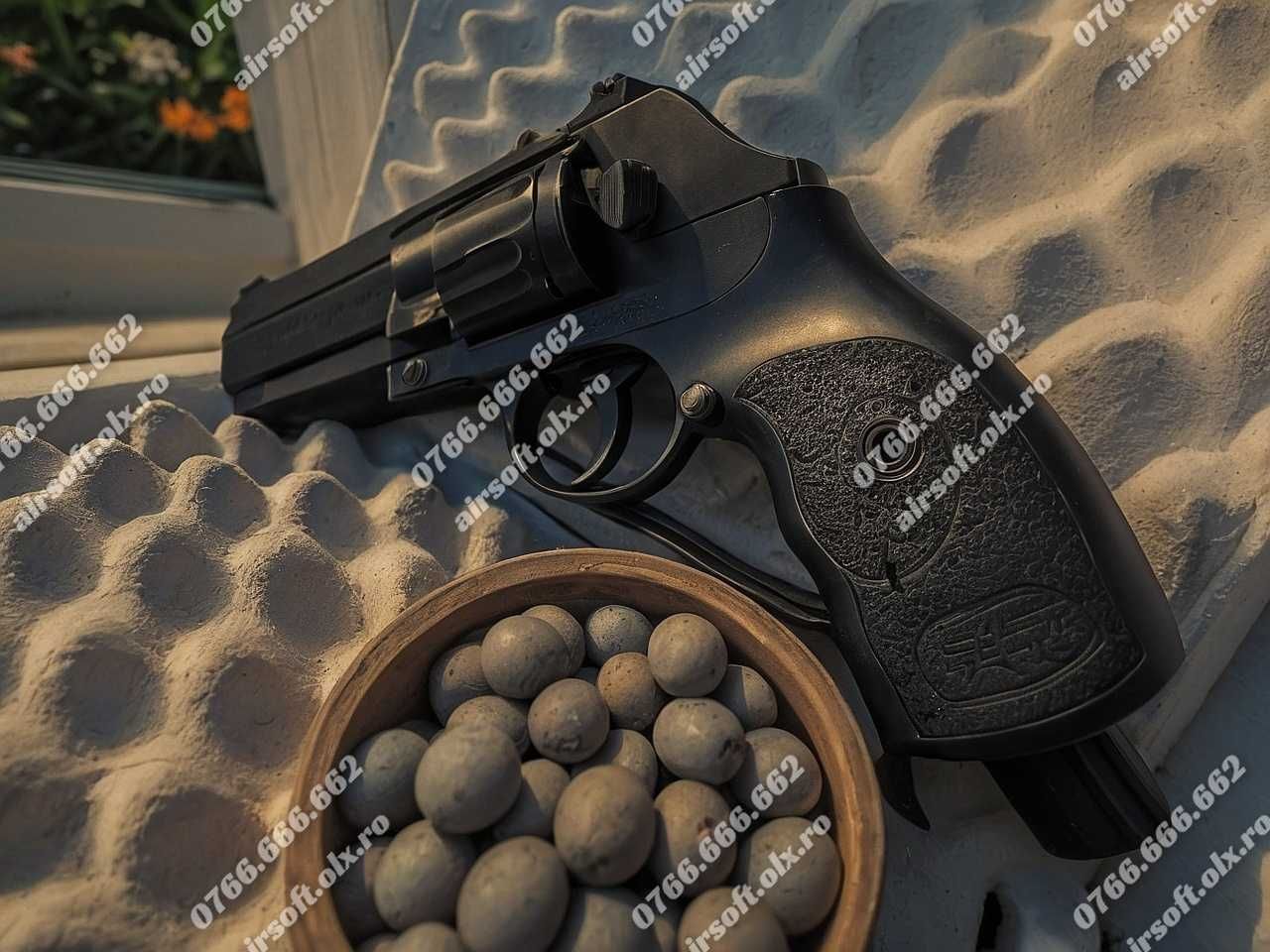 Pistol 25 JOULI 100% ORIGINAL ! ~ HDR! Cu Aer Comprimat! Co2 ~ Pistol