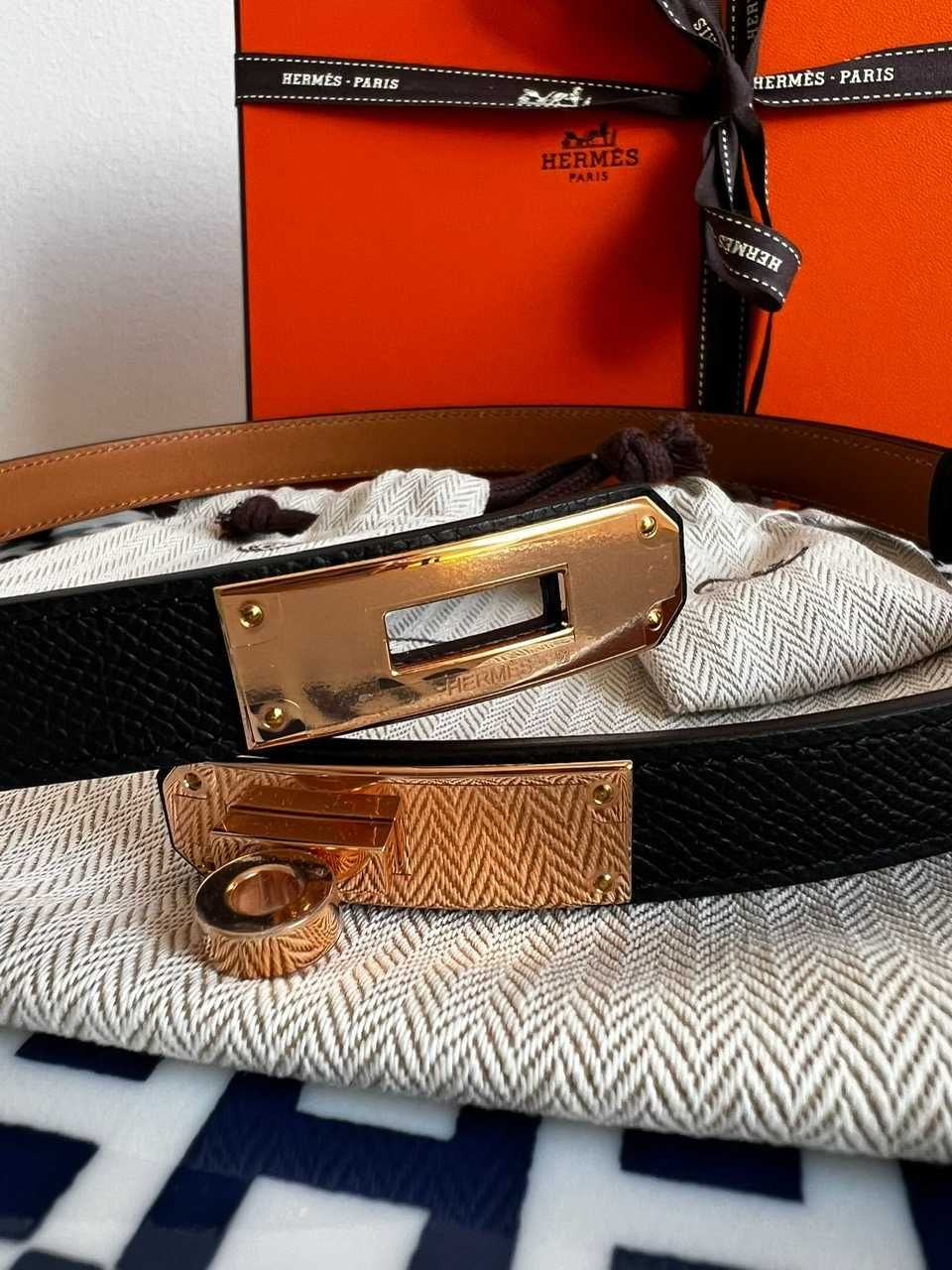 HERMES Kelly-Curea/Belt