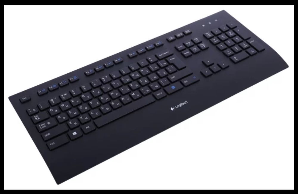Клавиатура Logitech Corded Keyboard K280e Black USB