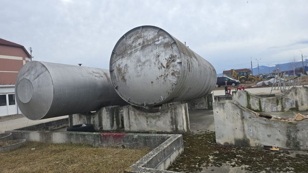 Rezervoare metalice/bazine 20mc - 100mc