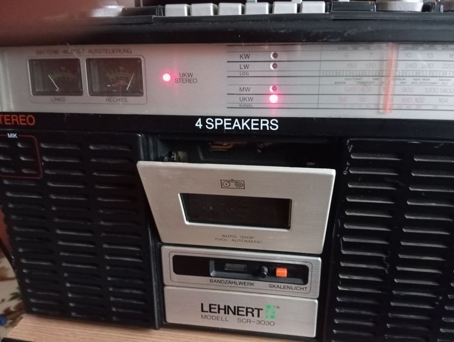 Radiocasetofon Lehnert SCR-3030