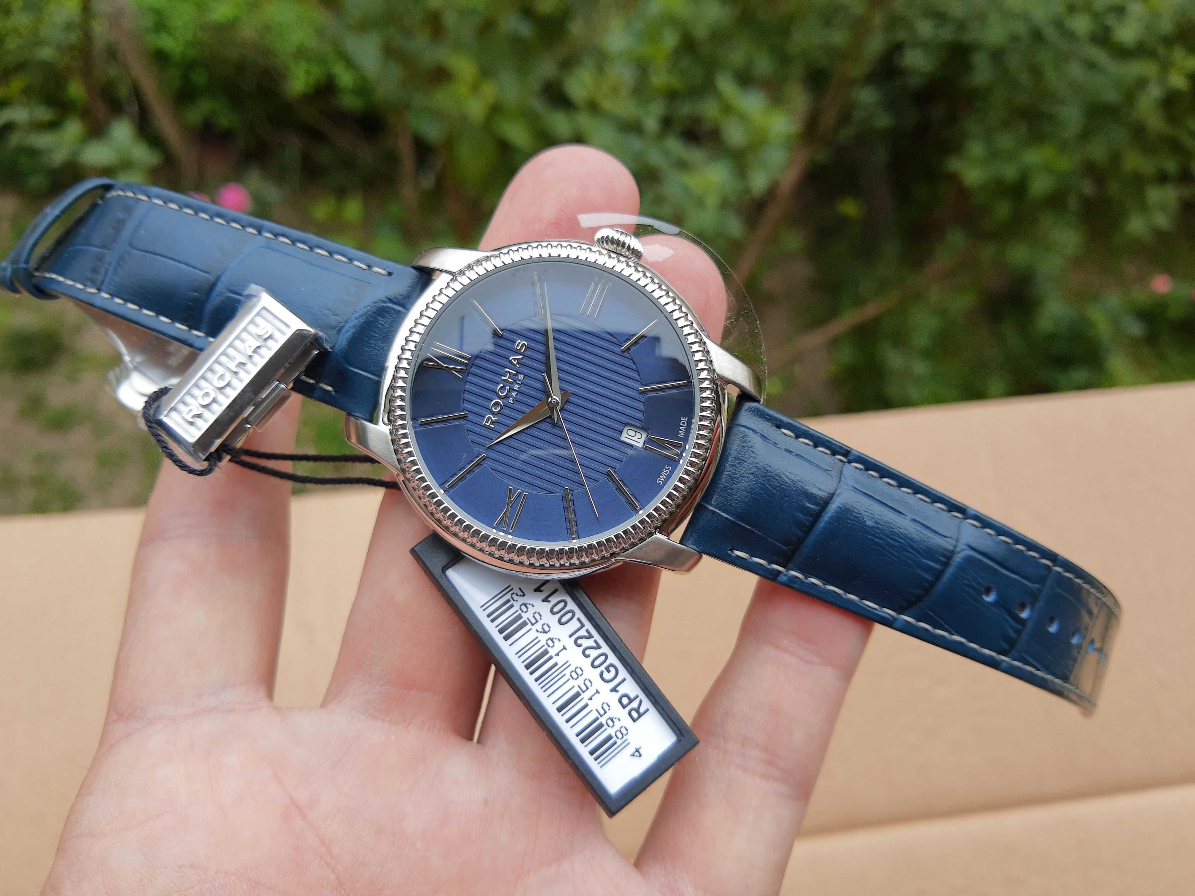 Ceas Rochas Classic Blue Swiss