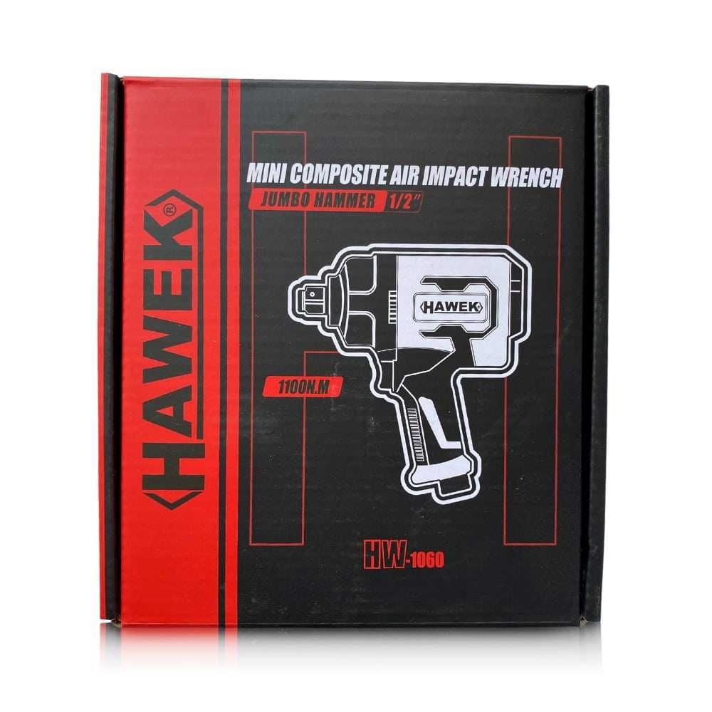 Пневматичен ударен мини гайковерт HAWEK , 1/2“ , 1100Nm – HW-1060