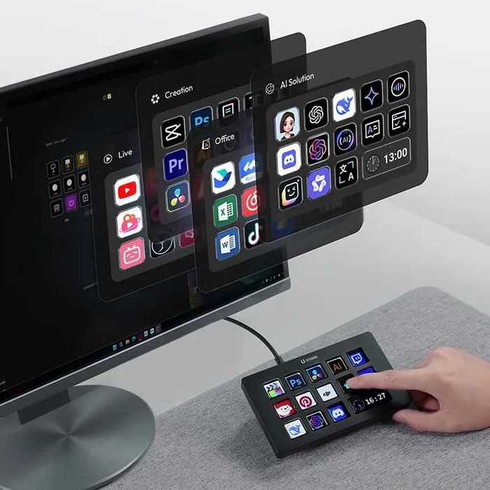 Панель управления Ulanzi D200H Stream Deck 7 в 1