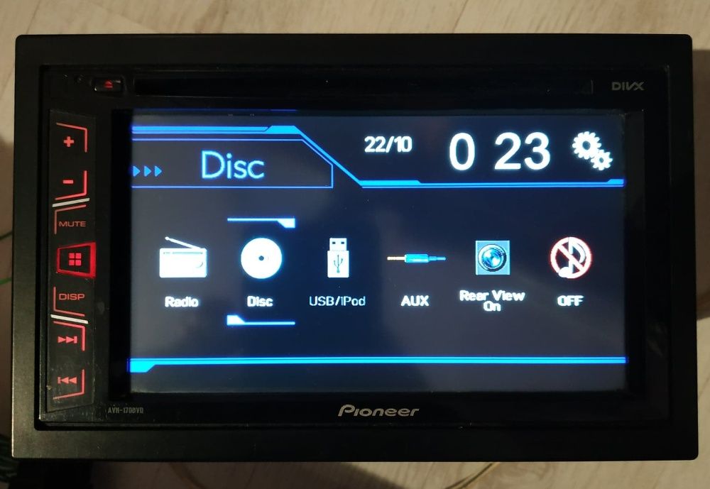Pioneer AVH-170DVD USB Мултимедиен плеър за кола