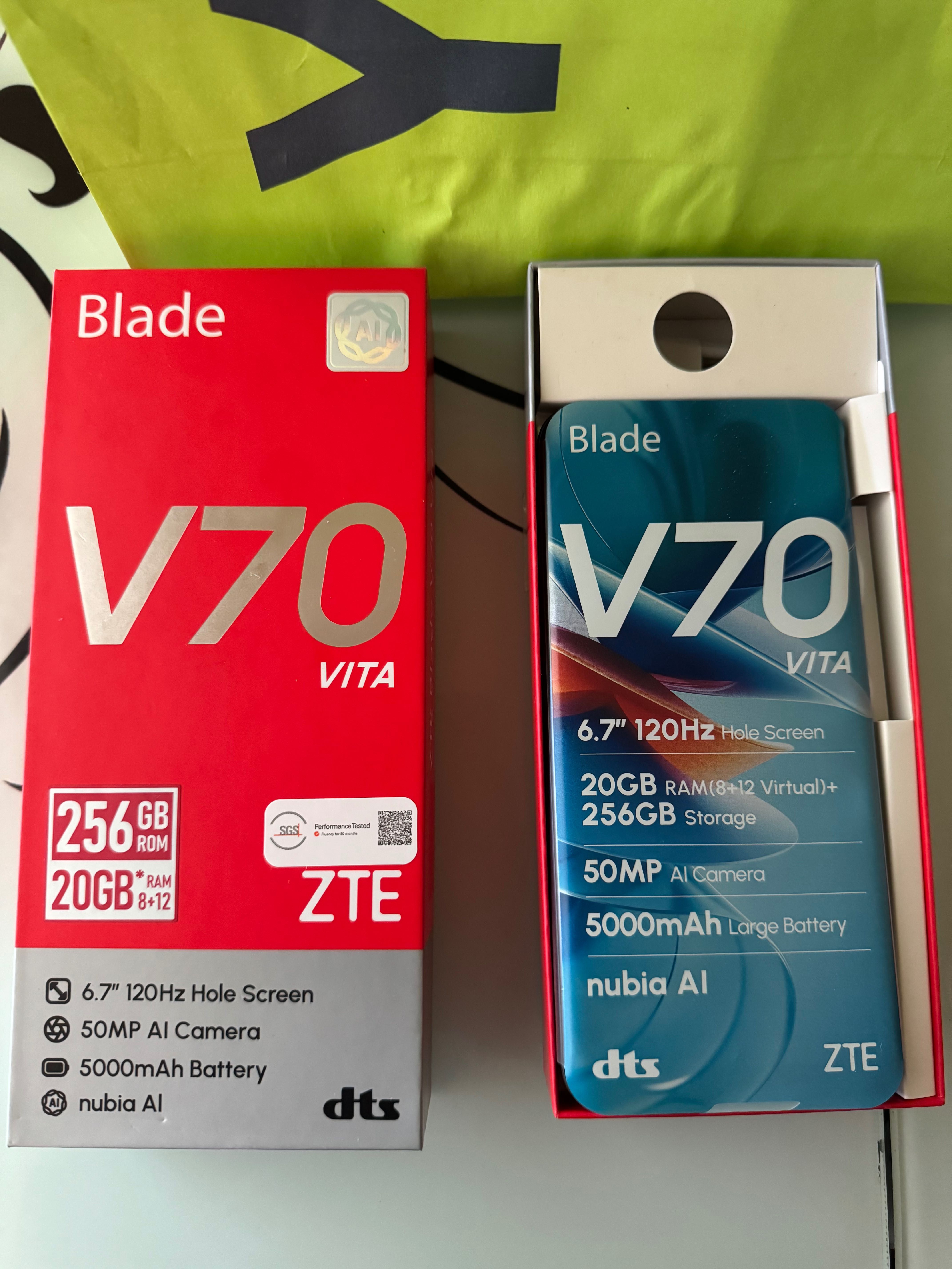ZTE Blade V70 vita