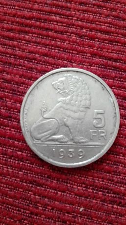 Белгийски франк 1939 г