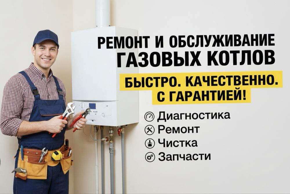 Ремонт газовых котлов • Диагностика • Выезд мастера