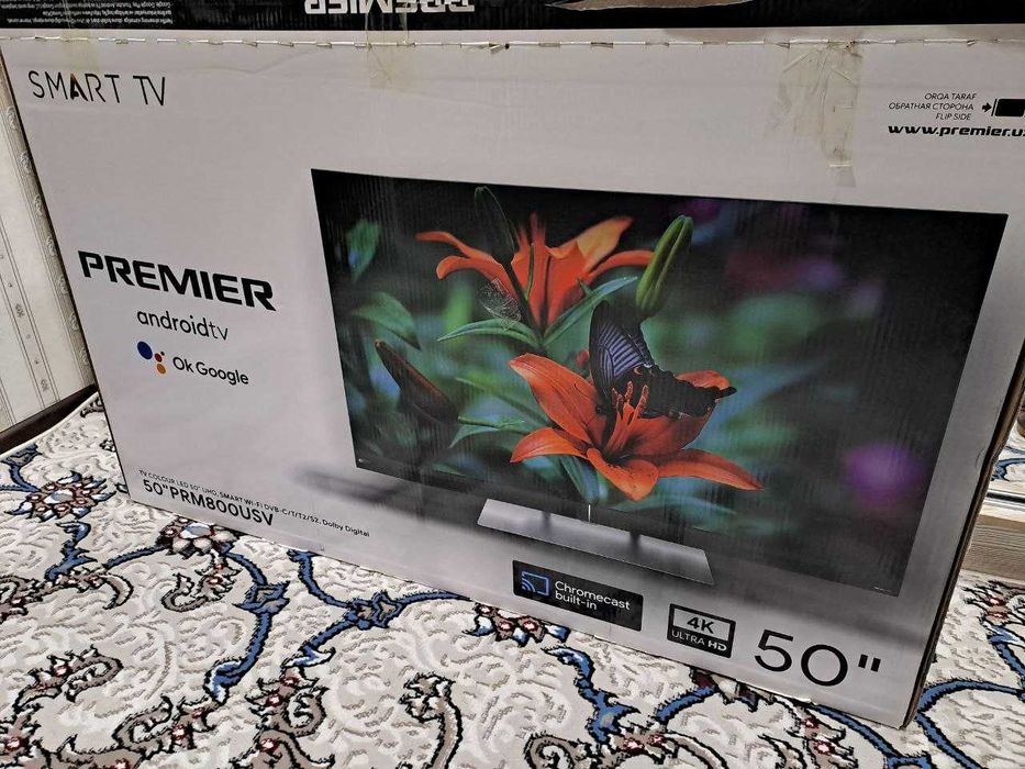 Телевизор Premier 50", 4K UHD, Smart