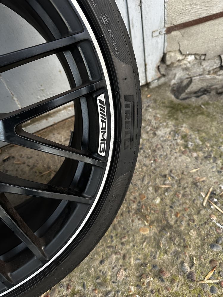 AMG диски ОРИГИНАЛ с резиной Pirelli