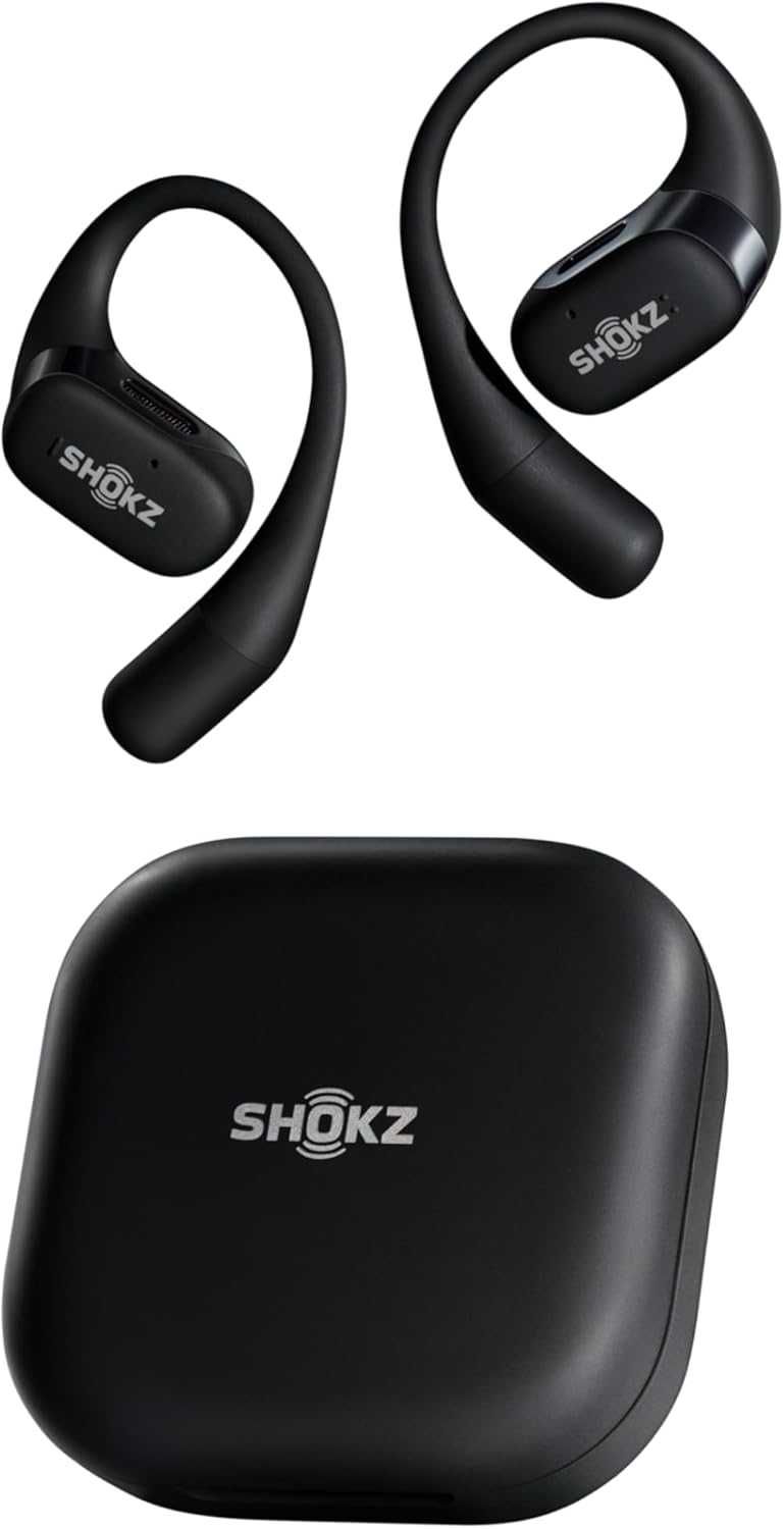 SHOKZ OpenFit безжични слушалки с отворен дизайн и микрофон