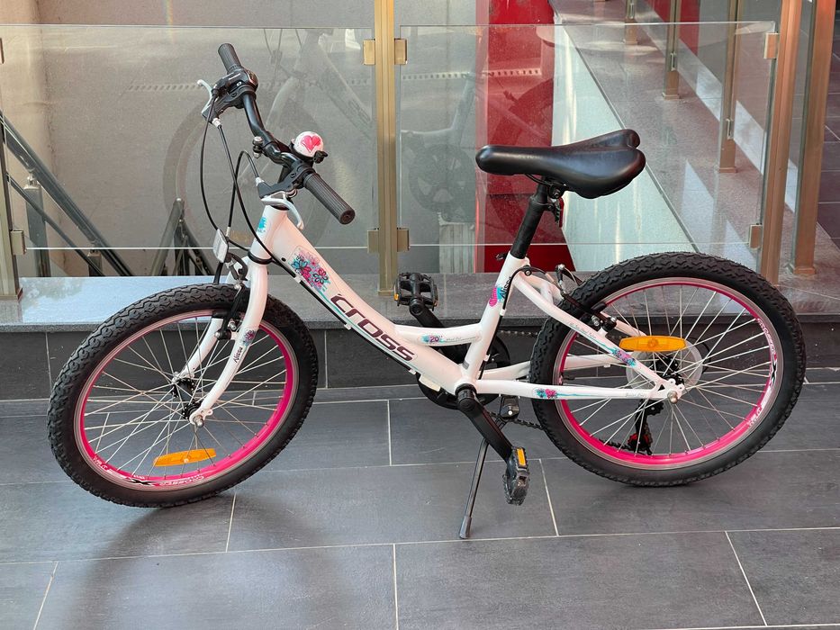 Детски велосипед Cross Alissa 20, Shimano, обслужен + нови гуми