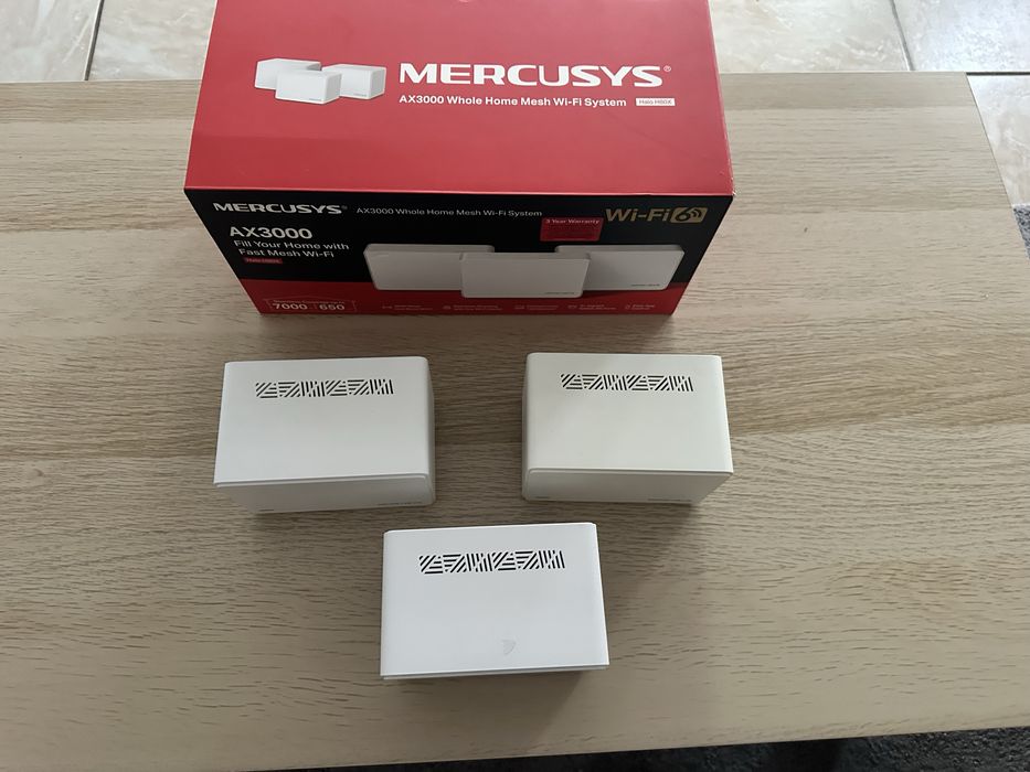 Sistem Wi-Fi Mesh MERCUSYS Halo H80X AX3000