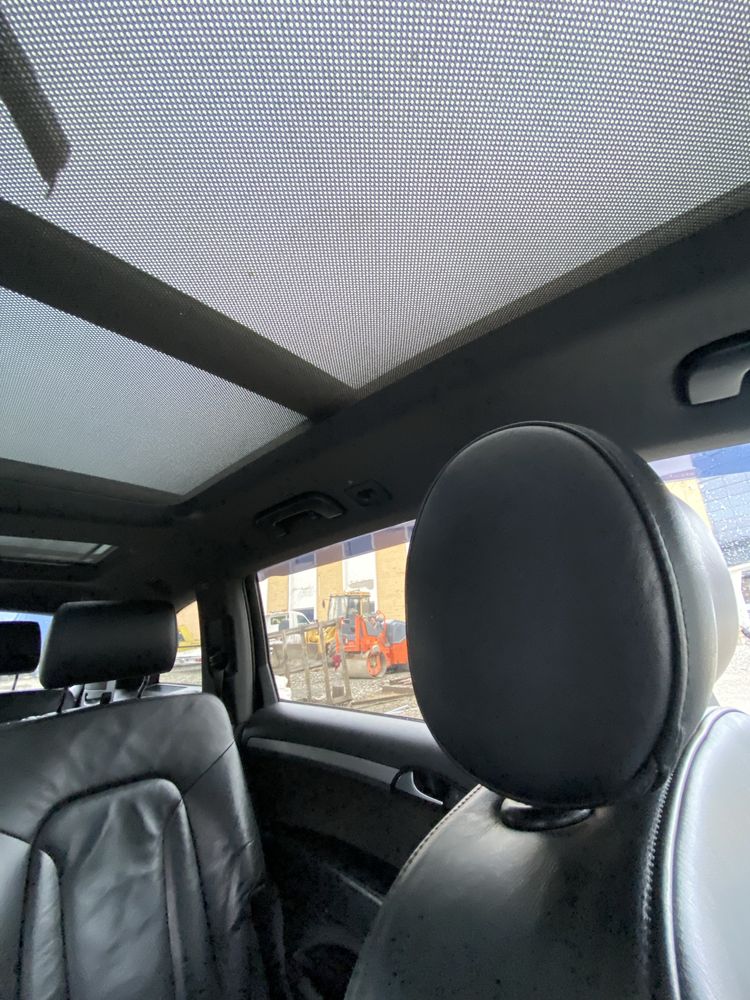 Plafon complet cu accesorii interior negru S-line Audi Q7 4L panoramic