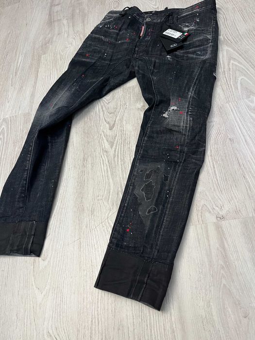 Dsquared2 blugi Tidy Biker Jean 48 italy, sau M, retail 725 euro