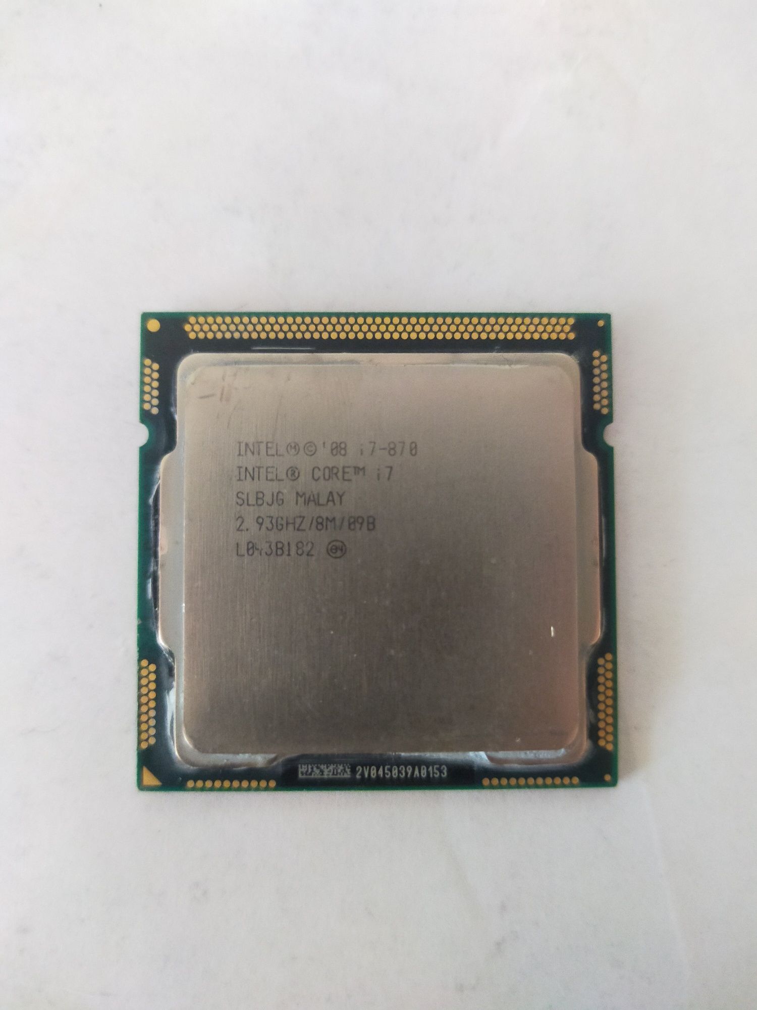 Процессор intel core i7 - 870