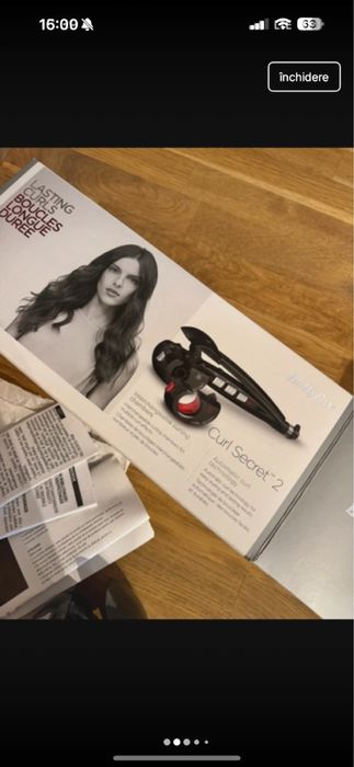 Ondulator automat Babyliss Curl Secret 2 C1300E