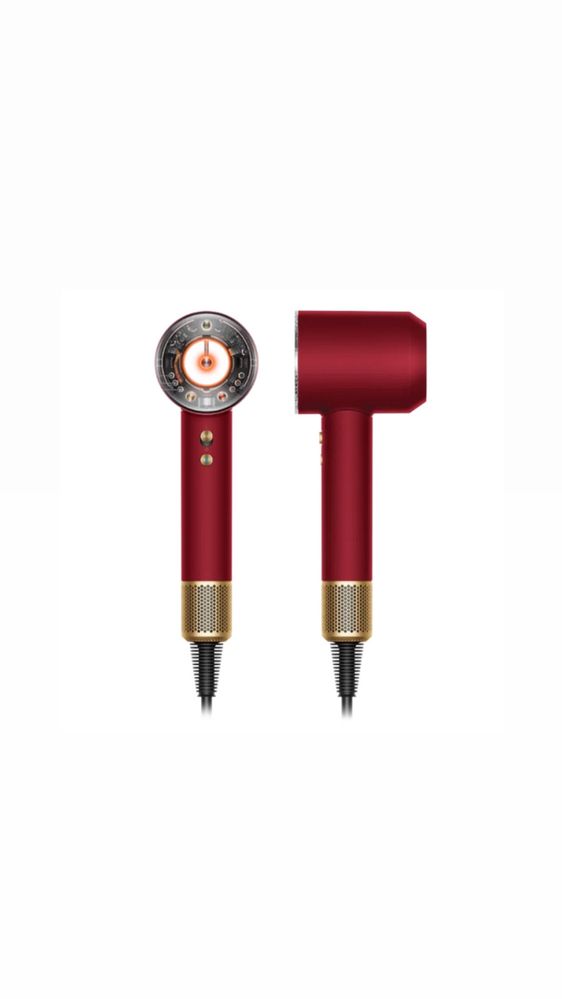 Фен Dyson Supersonic HD16 Nural Red Velvet  and Gold
