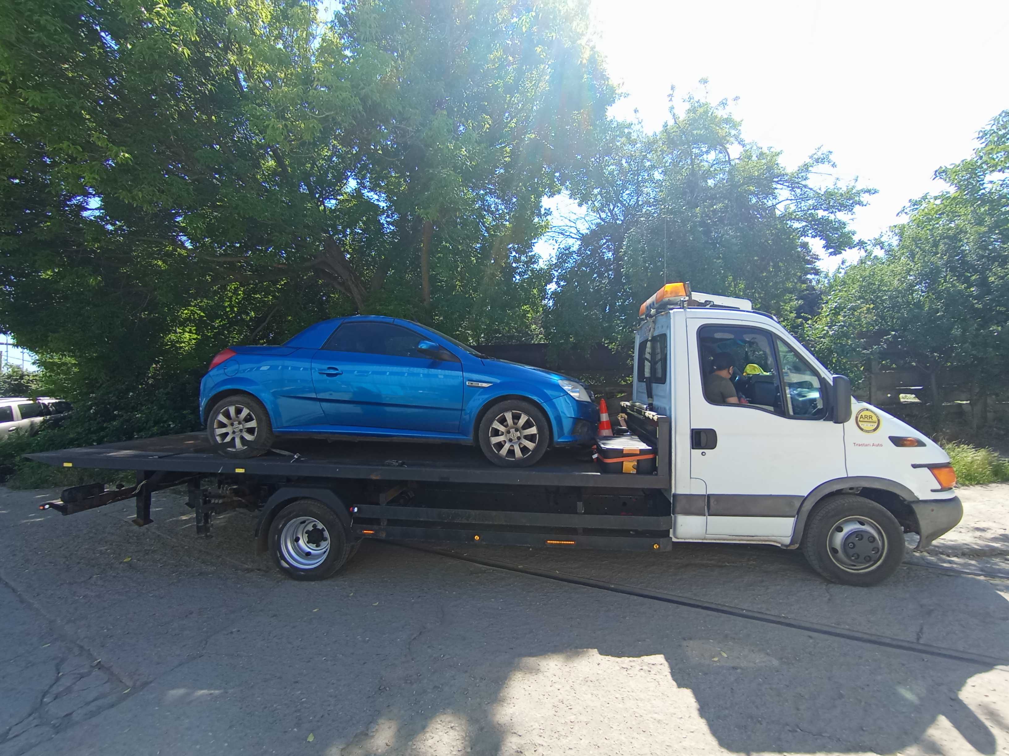 Tractari auto platforma auto ieftina Bucuresti Autostrada Accidente