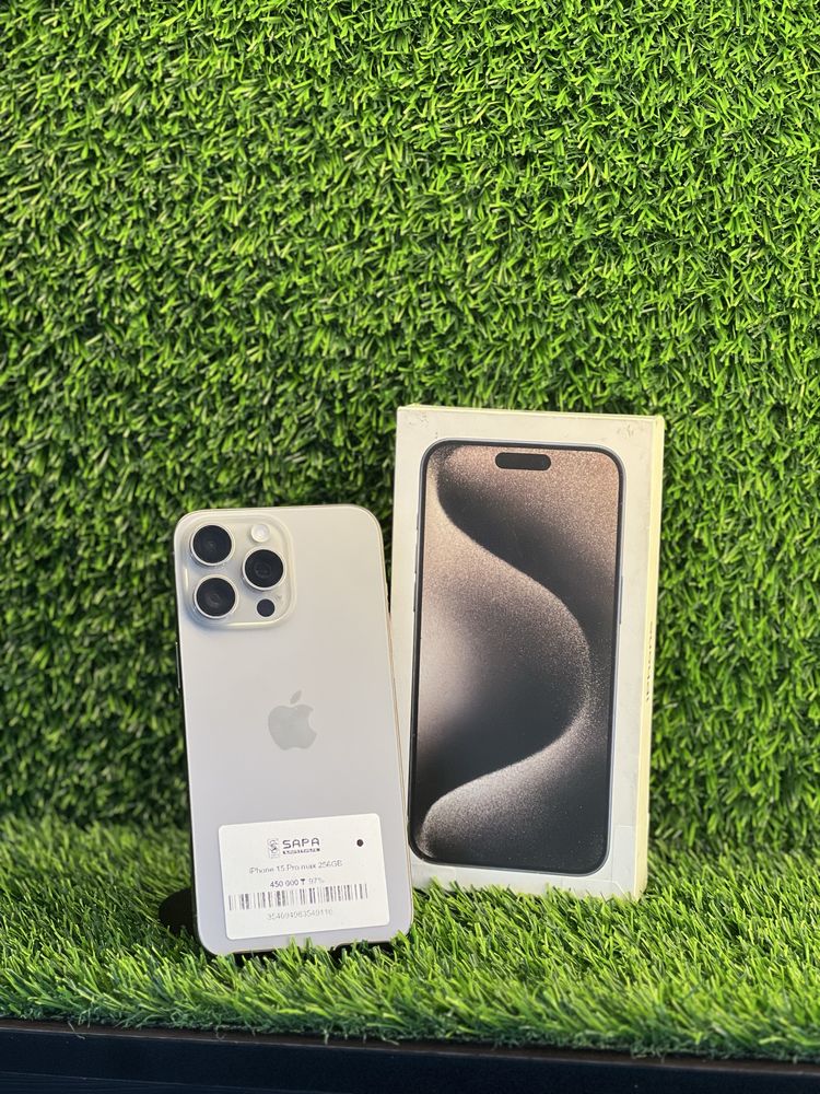 iPhone 15 Pro Max - 256 GB  97% - Sapa Store