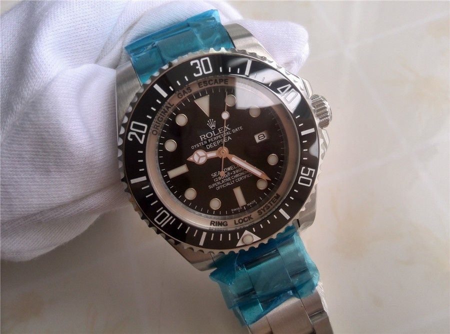 Rolex Deepsea Sea-Dweller Automatic Watch Black Dial