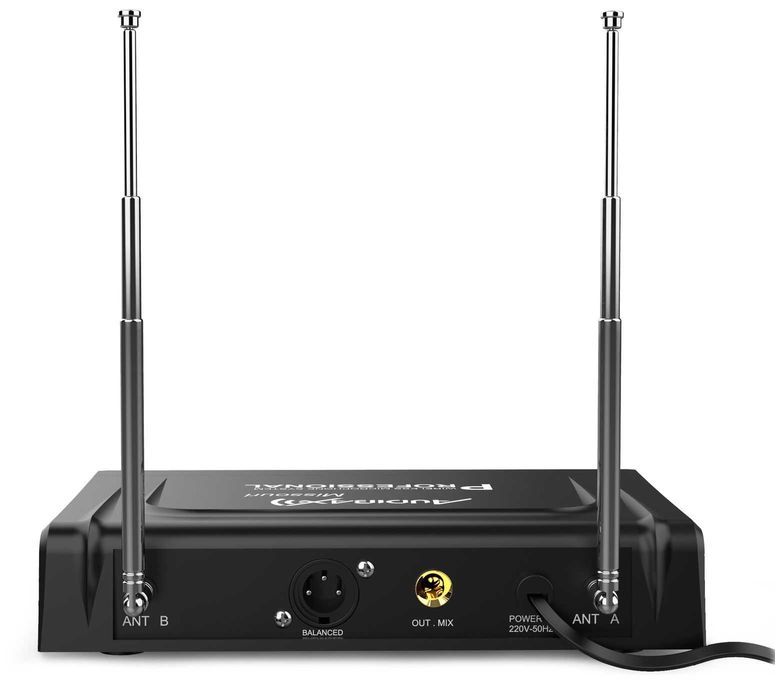 Set 2 microfoane wireless Audibax Missouri 2000 B Black