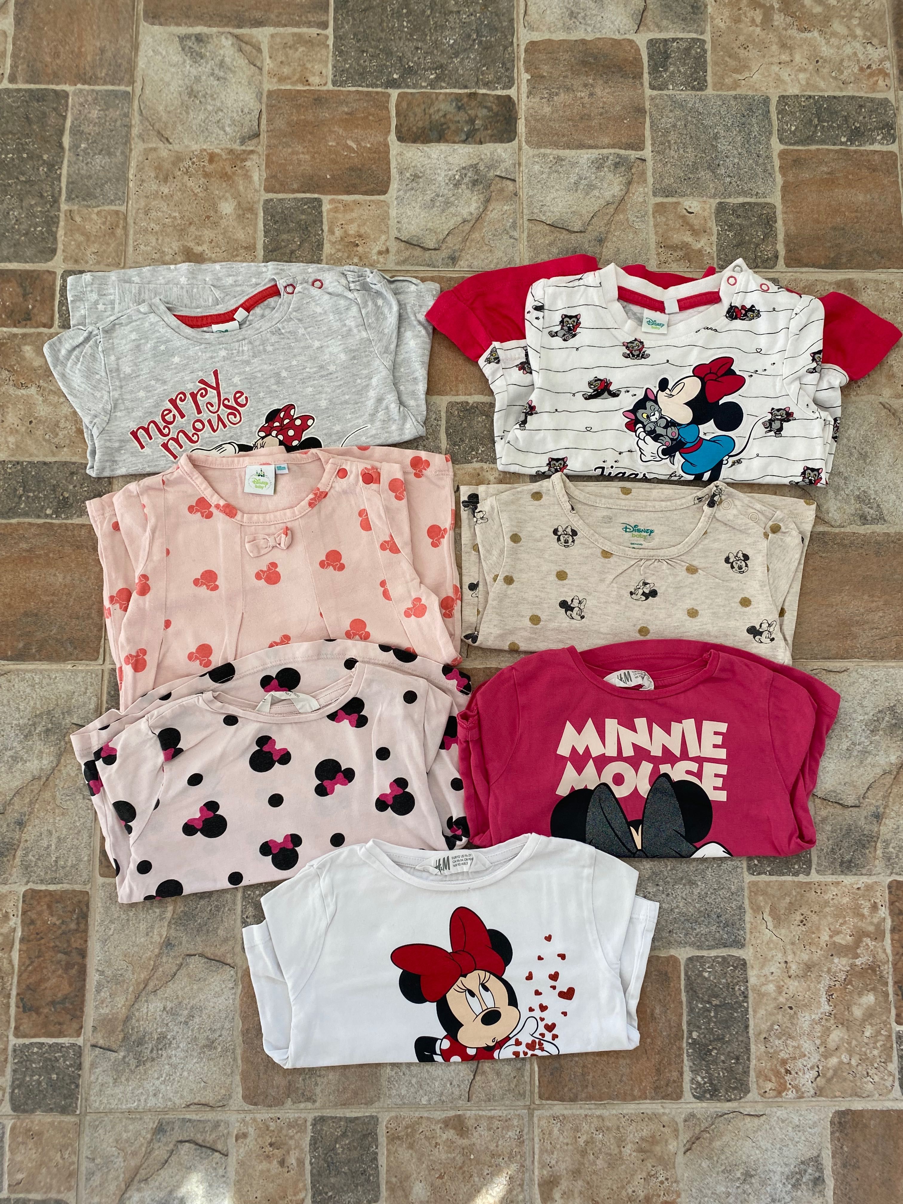 Bluzițe Minnie Disney si H&M