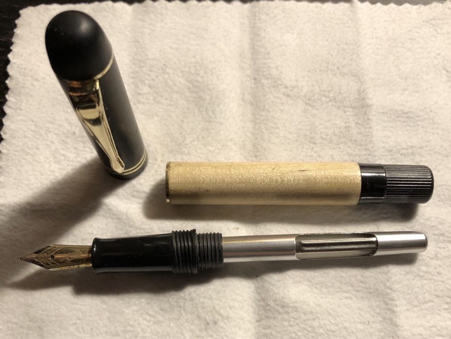 Stilou Sheaffer USA si metalic placat cu lemn