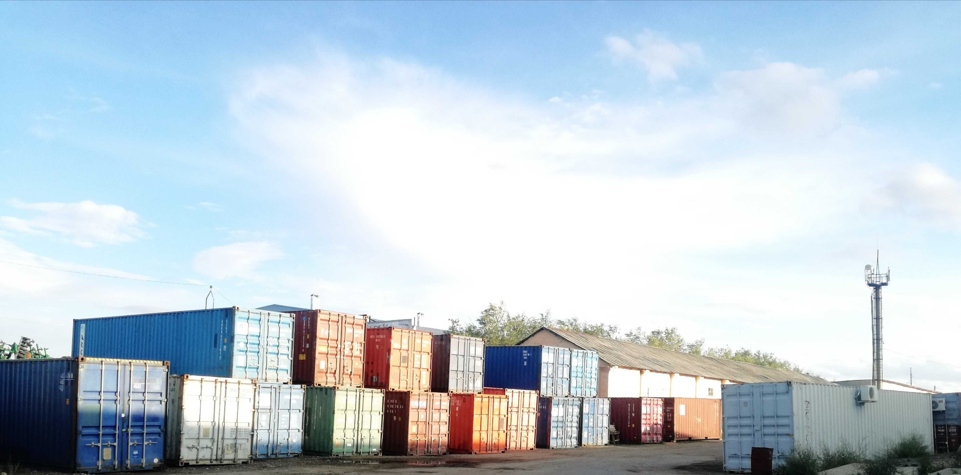 Аренда Морской 40 (сорока) футовый контейнер. Казахстан, Тарановское.