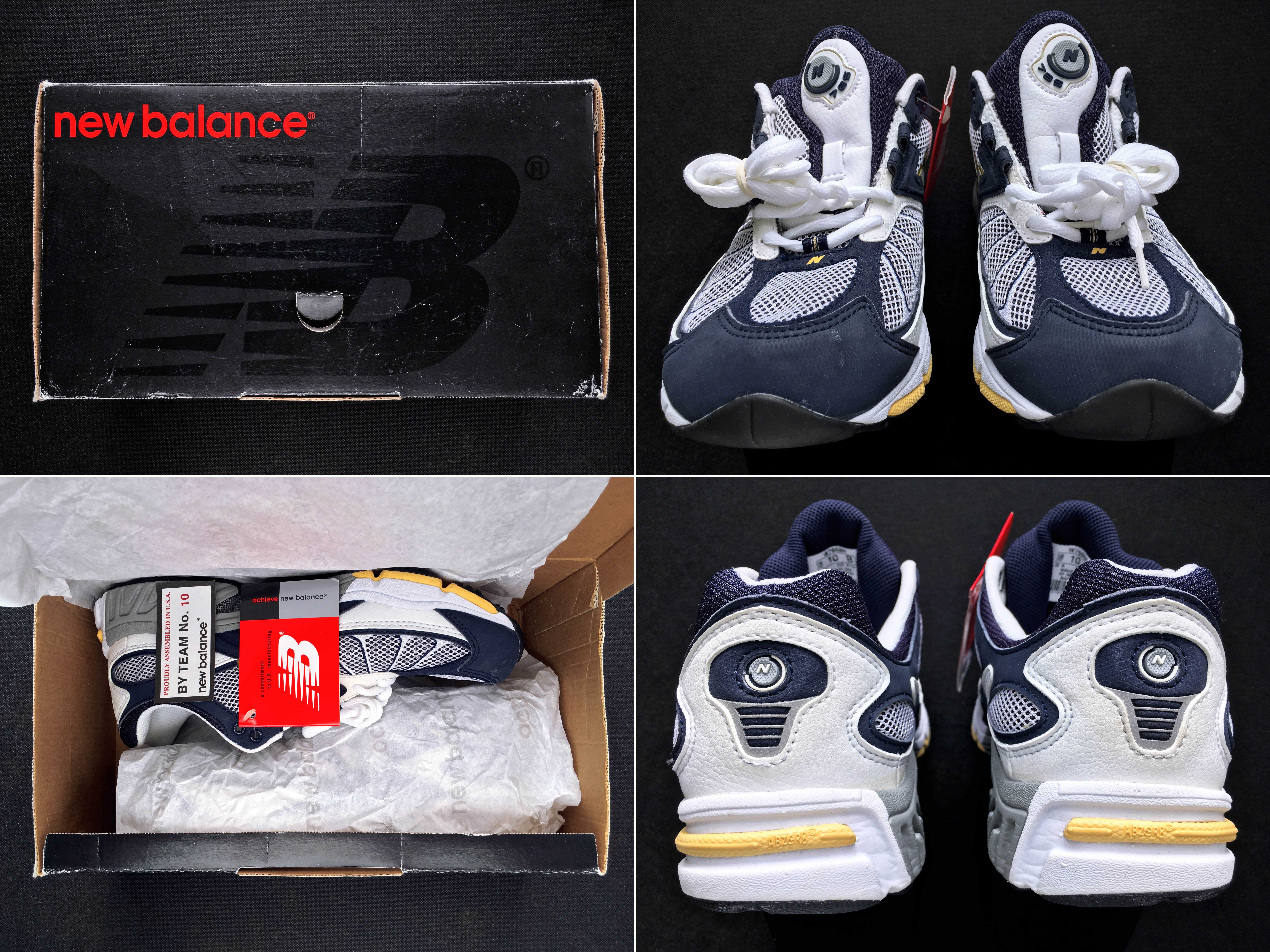 VINTAGE 2001 Made in U.S.A. New Balance® 765 Running Shoes — 26.5 CM