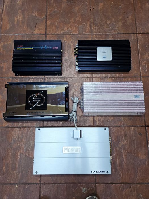 Pachet 5 amplificatoare auto