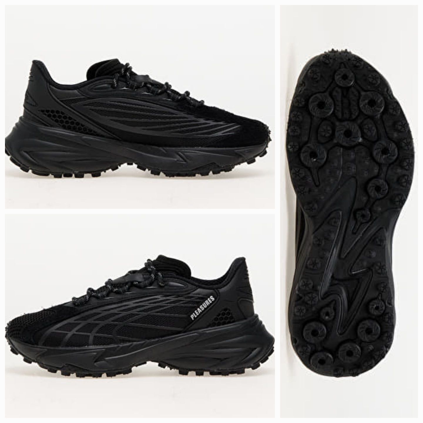 Puma Pleasures Spirex 38номер черни маратонки дебела подметка sneakers