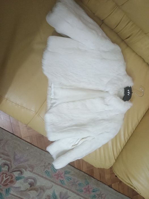 Capa blana naturala alba