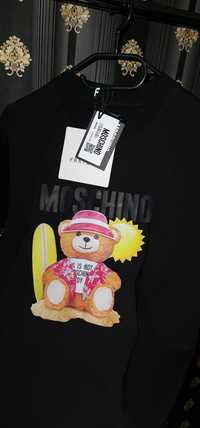 Tricou Moschino 2024 alb x negru