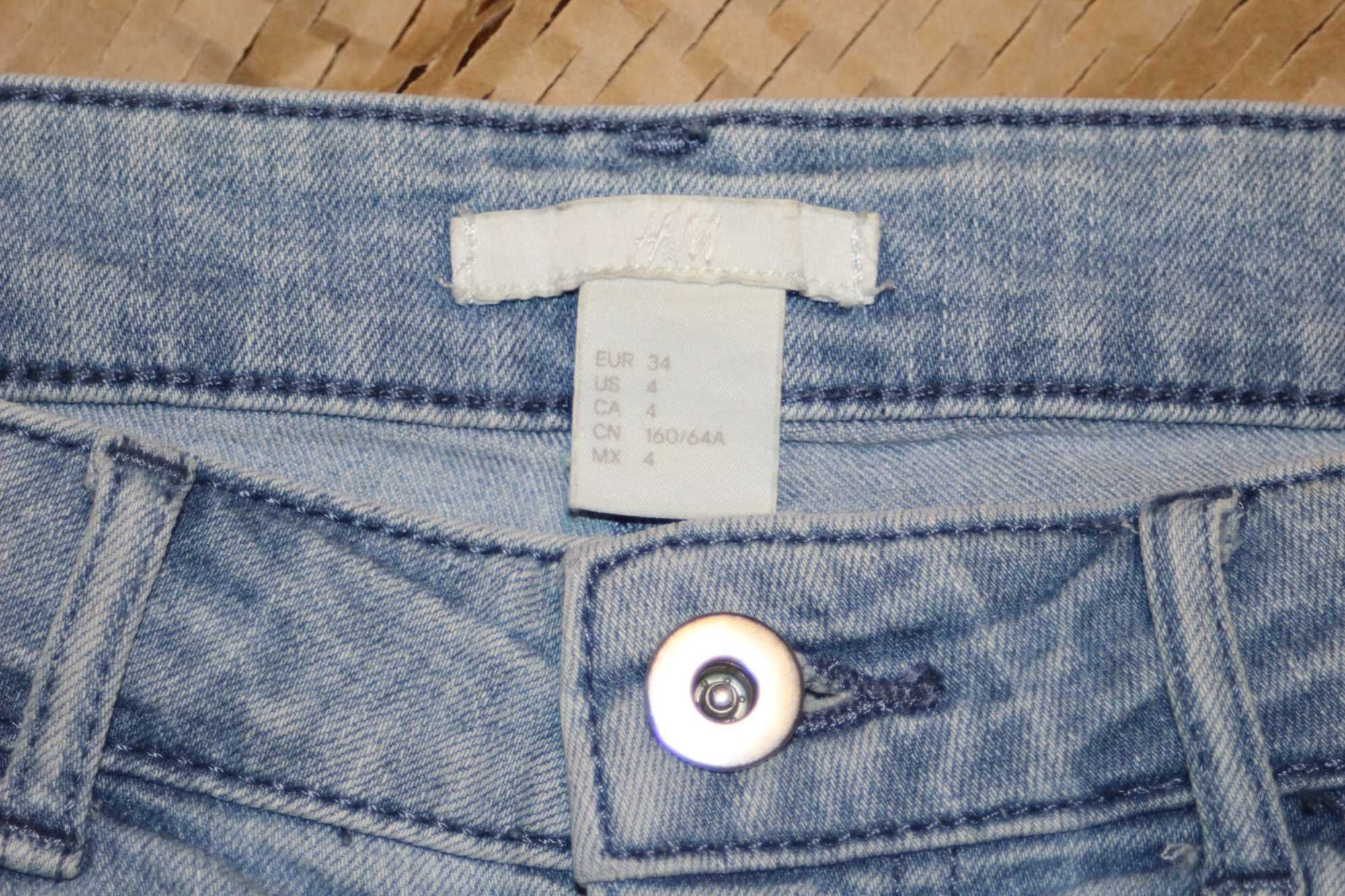 Дамски къси дънкови панталонки H&M