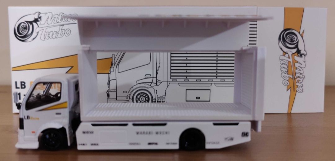 Micro Turbo Liberty Walk Truck мащаб  1:64