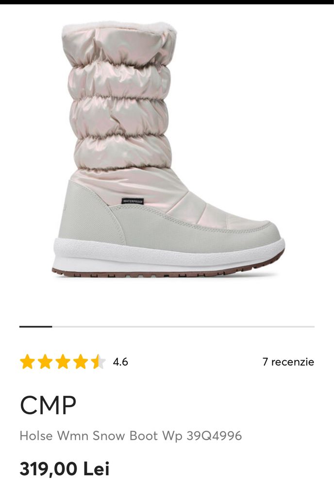 Cizme de iarna / zapada CMP marime 38