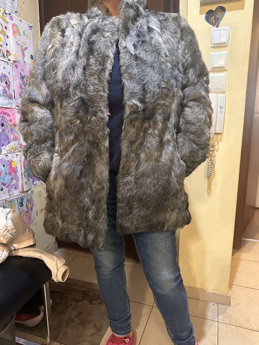 Палто от еко кожа