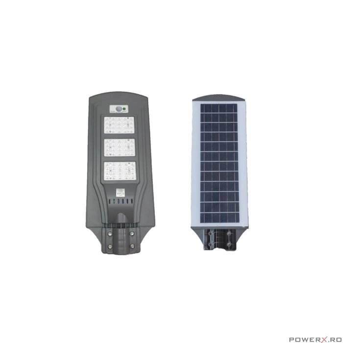 Lampa, proiector 60 w, cu incarcare solara, cu lupa, Led