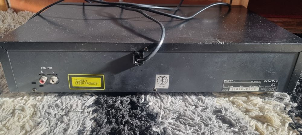 Cd player denon dcd 520