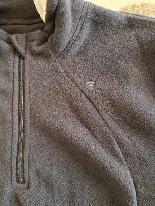 Флисовая толстовка женская новая, размер L-M ,темно-синяя