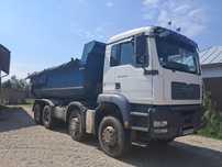 Autobasculanta MAN 8X4 SI BULDO JCB 3CX