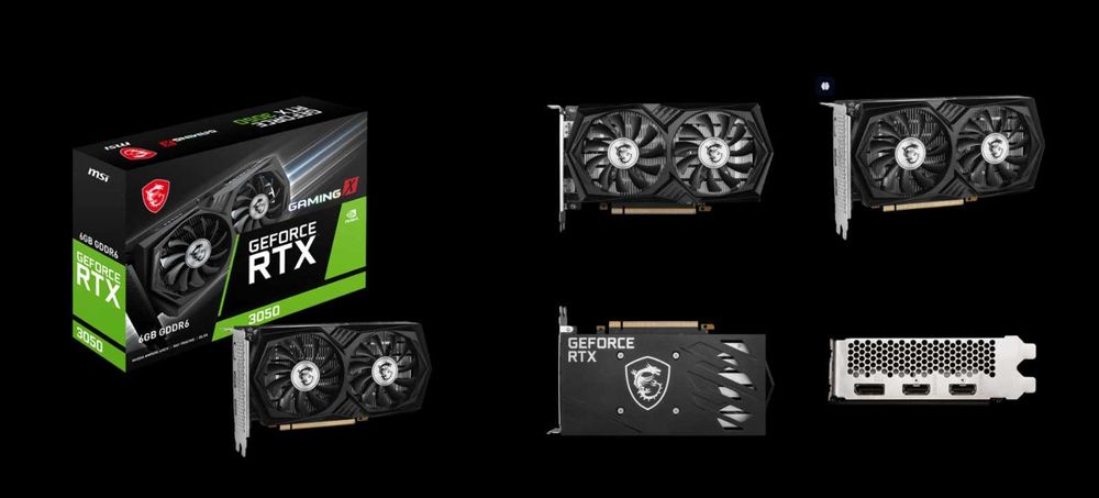 Видеокарта GeForce RTX™ 3050 GAMING X 6G