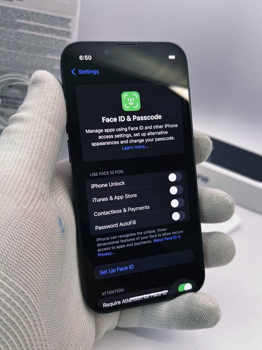 iPhone 13 mini, 128GB, Midnight, 100% батерия, КАТО НОВ, 1г. ГАРАНЦИЯ!