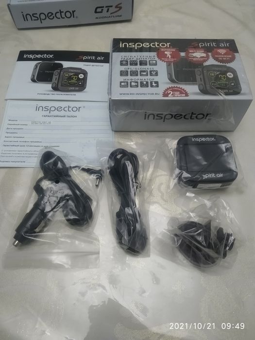 Inspector spirit air  wife antiradar radar detektor sochi z neolayn